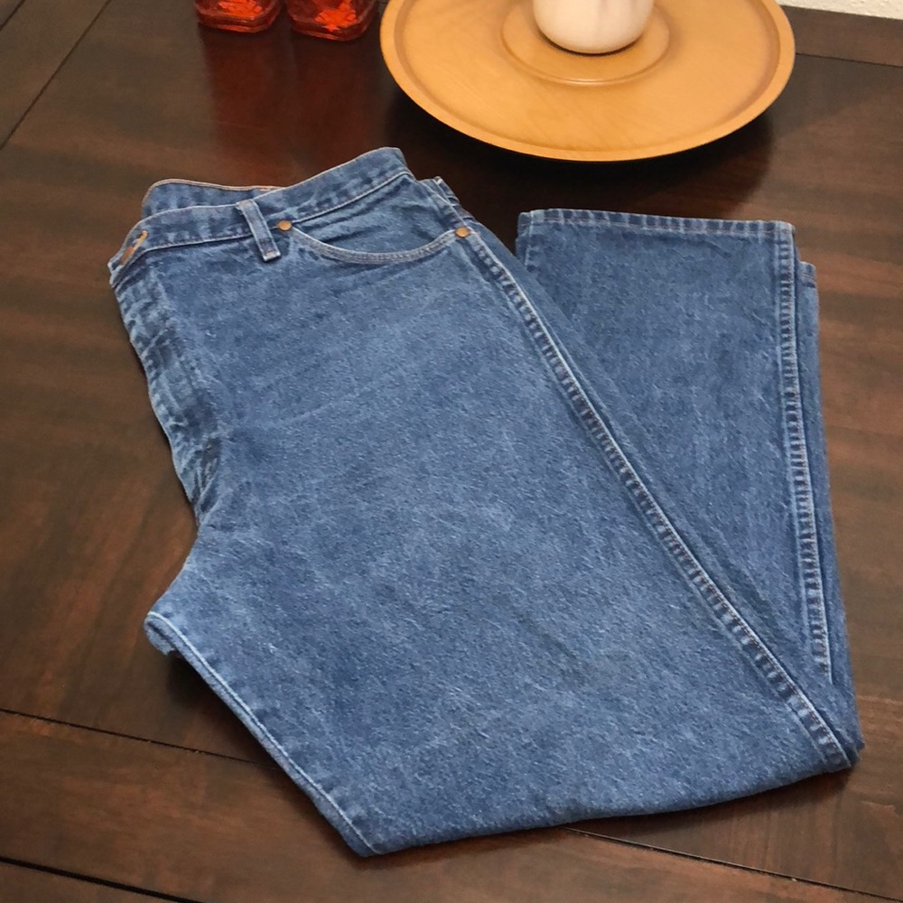 Men’s Wrangler Jeans Prewashed Cowboy Cut